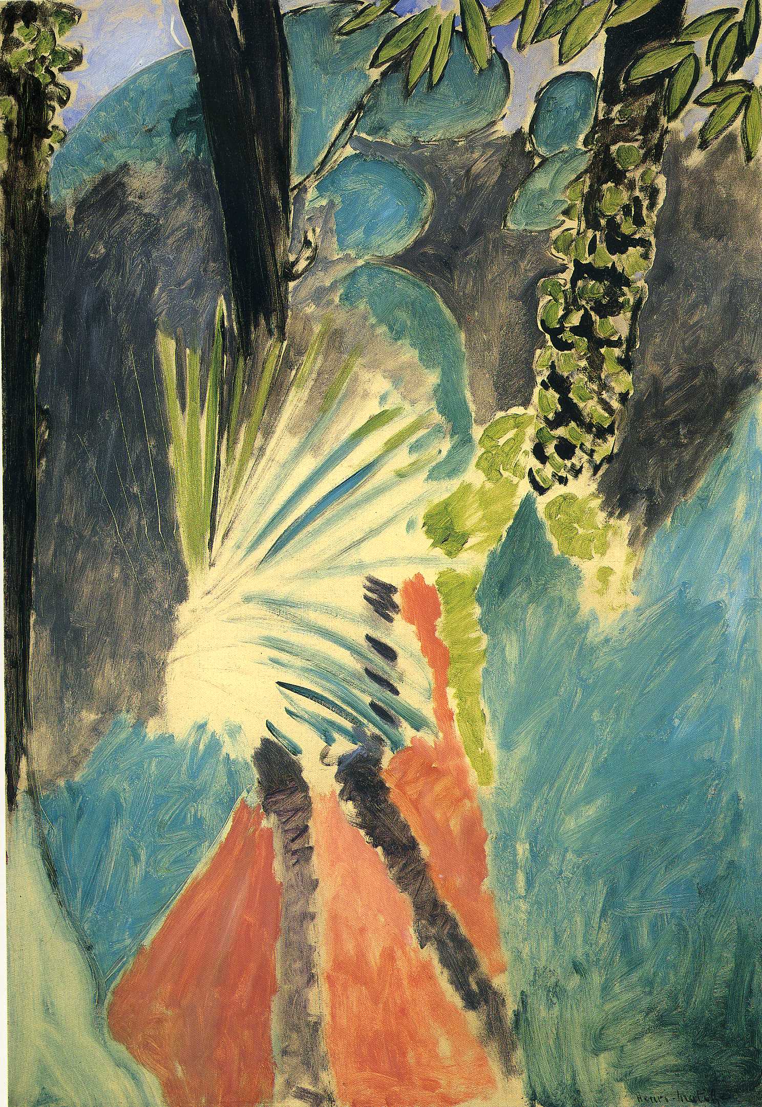 Henri Matisse - The Palm 1912